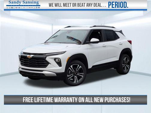 Summit White 2026 Chevrolet Trailblazer LT