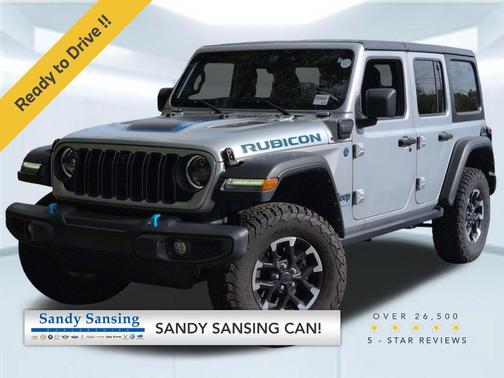 Silver Zynith Clearcoat 2024 Jeep Wrangler 4xe Rubicon