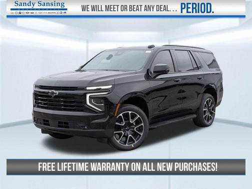 Black 2026 Chevrolet Tahoe 4WD RST