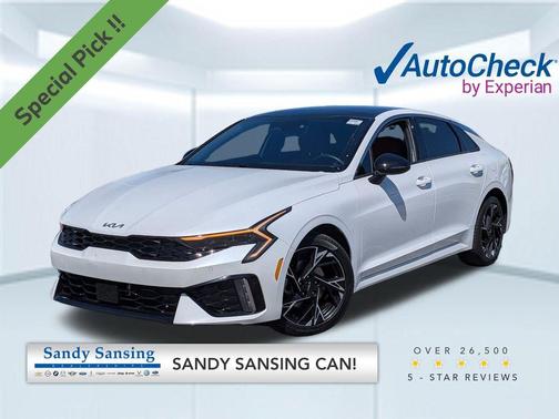 Snow White Pearl 2025 Kia K5 GT-Line