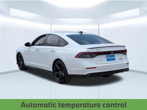 Platinum White Pearl 2023 Honda Accord Hybrid Sport-L