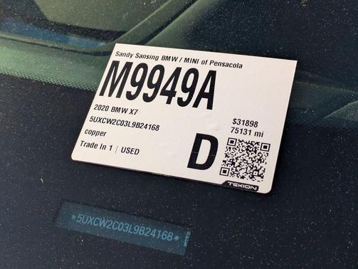 2020 BMW X7 xDrive40i