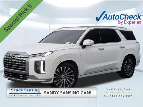 Hyper White 2023 Hyundai PALISADE Calligraphy