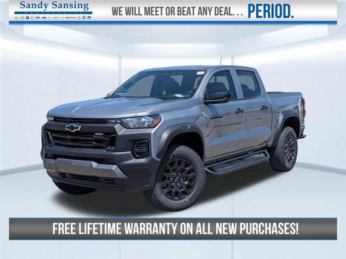 Sterling Gray Metallic 2026 Chevrolet Colorado Trail Boss