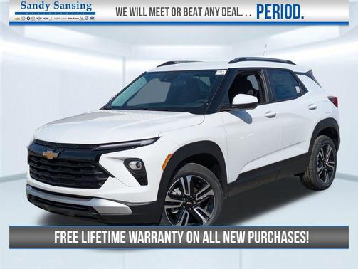 Summit White 2026 Chevrolet Trailblazer LT