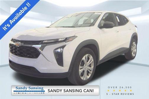 Summit White 2025 Chevrolet Trax LS