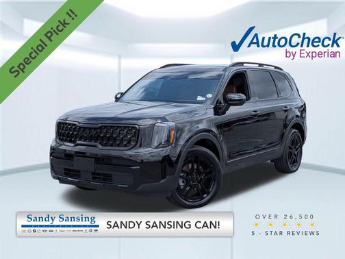 Ebony Black 2025 Kia Telluride EX X-Line