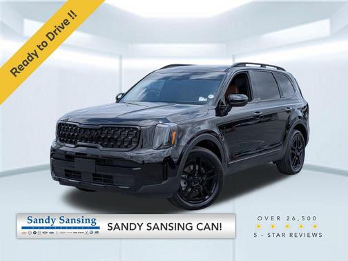 Ebony Black 2025 Kia Telluride EX X-Line