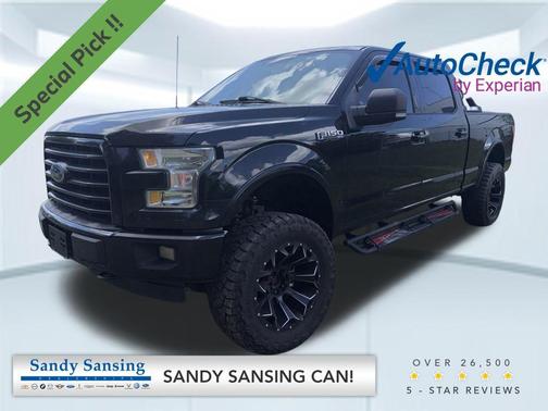 SHADOW BLACK 2017 Ford F-150 XLT