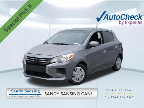 Mercury Gray Metallic 2021 Mitsubishi Mirage ES