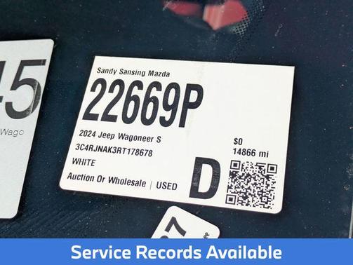 2024 Jeep Wagoneer S Launch Edition