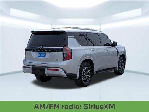 Brilliant Silver Metallic 2025 Nissan Armada SL 2WD