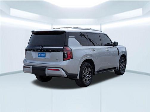 Brilliant Silver Metallic 2025 Nissan Armada SL 2WD