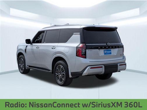 Brilliant Silver Metallic 2025 Nissan Armada SL 2WD