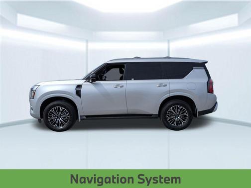 Brilliant Silver Metallic 2025 Nissan Armada SL 2WD
