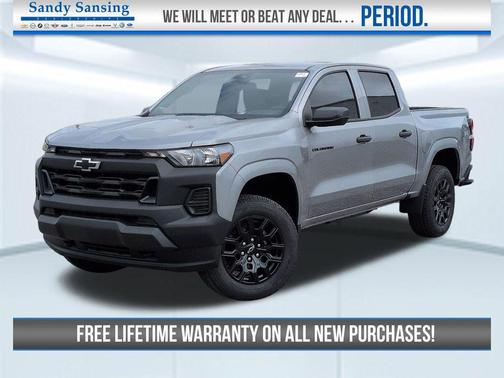 Sterling Gray Metallic 2026 Chevrolet Colorado WT