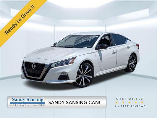 Pearl White Tricoat 2019 Nissan Altima 2.5 SR
