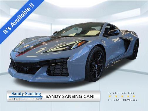Sea Wolf Gray Tricoat 2025 Chevrolet Corvette Z06