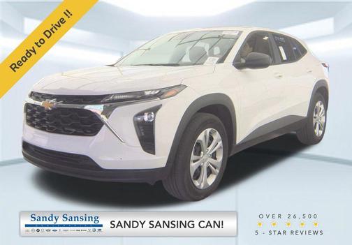 Summit White 2025 Chevrolet Trax LS