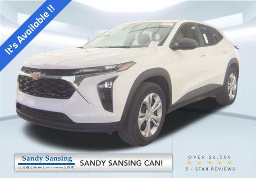 Summit White 2025 Chevrolet Trax LS