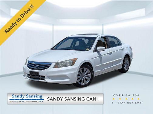 White Orchid Pearl 2012 Honda Accord EX-L