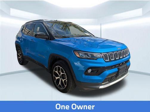 Hydro Blue Pearlcoat 2025 Jeep Compass Limited