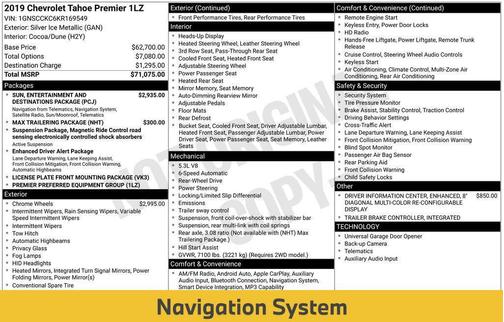 2019 Chevrolet Tahoe Premier
