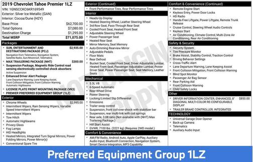 2019 Chevrolet Tahoe Premier