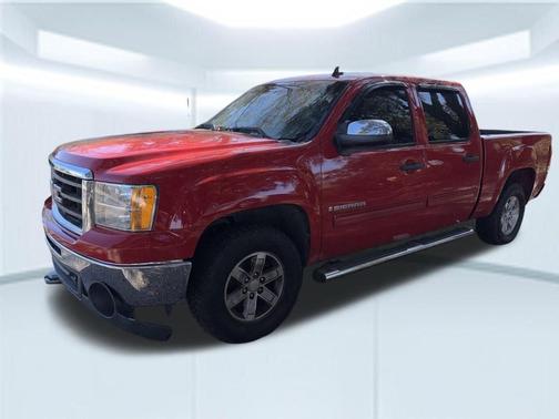 Fire Red 2009 GMC Sierra 1500 SLE1