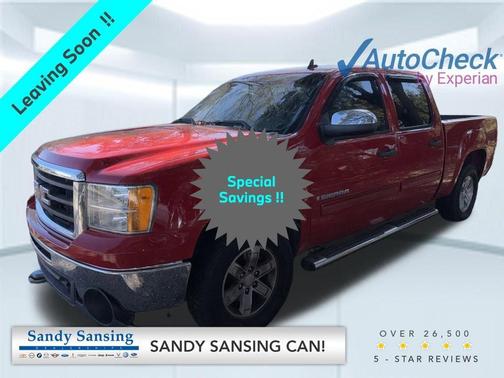 Fire Red 2009 GMC Sierra 1500 SLE1