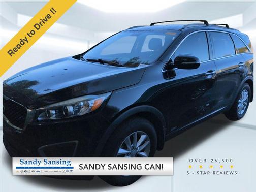 Ebony Black 2016 Kia Sorento LX
