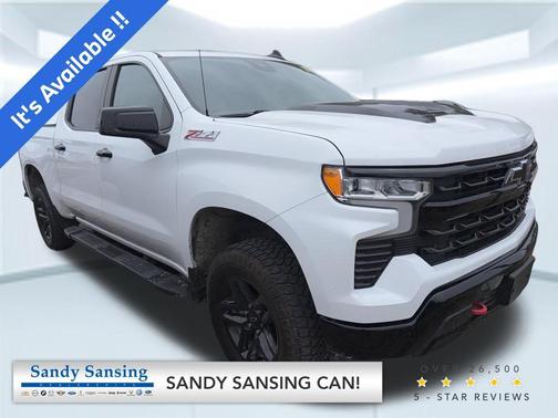Summit White 2023 Chevrolet Silverado 1500 LT Trail Boss