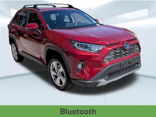 Ruby Flare Pearl 2021 Toyota RAV4 Hybrid Limited