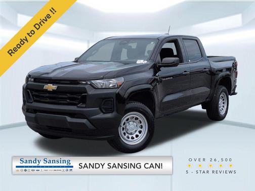 Black 2024 Chevrolet Colorado WT
