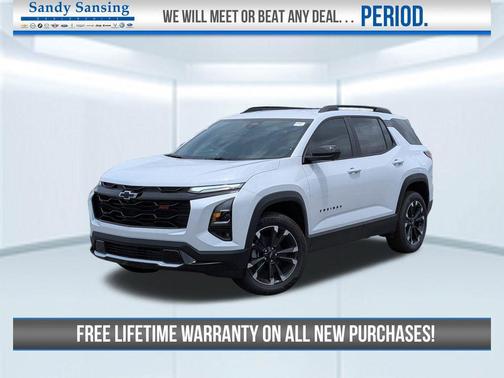Polar White Tricoat 2026 Chevrolet Equinox FWD RS