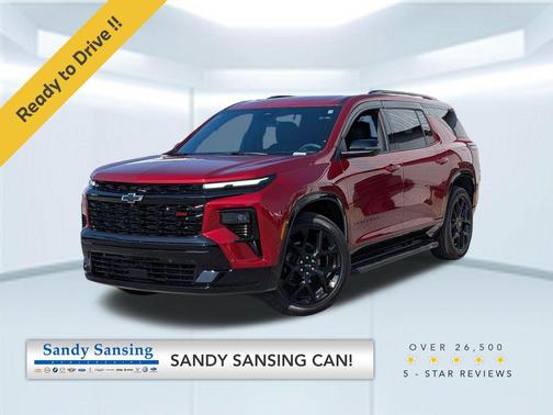 Radiant Red Tintcoat 2026 Chevrolet Traverse RS