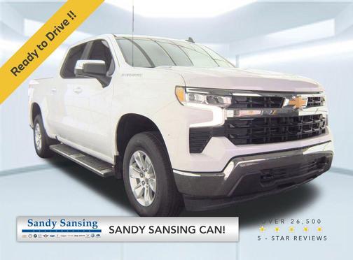 Summit White 2023 Chevrolet Silverado 1500 LT