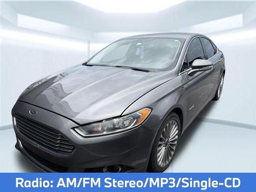 STERLING GRAY METALLIC 2014 Ford Fusion Hybrid Titanium