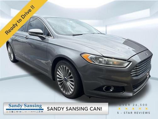 STERLING GRAY METALLIC 2014 Ford Fusion Hybrid Titanium