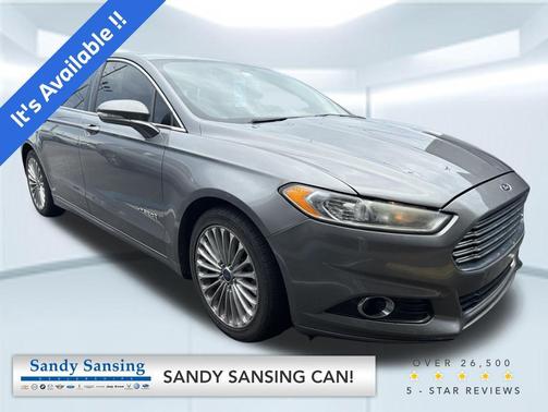 STERLING GRAY METALLIC 2014 Ford Fusion Hybrid Titanium