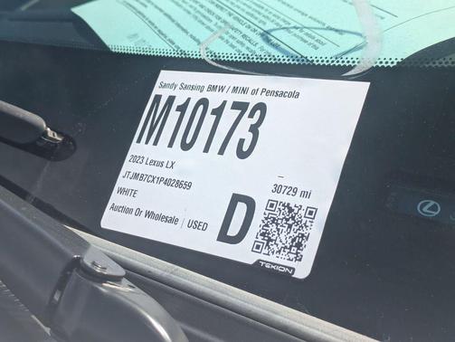 2023 Lexus LX 600 F SPORT