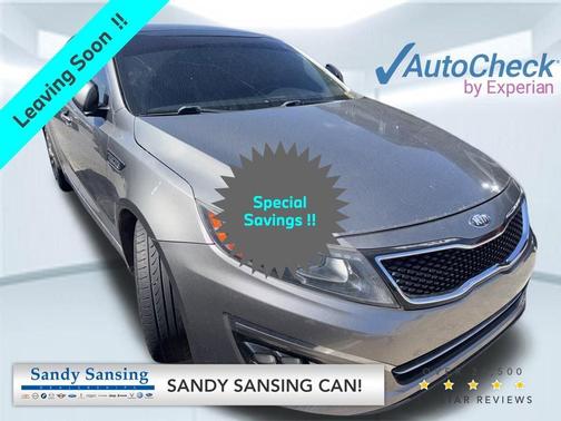 Titanium Silver 2014 Kia Optima SXL Turbo