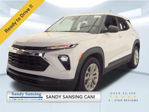 Summit White 2024 Chevrolet Trailblazer LS