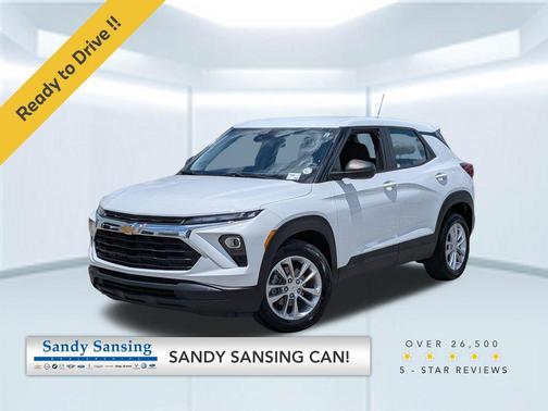 Summit White 2024 Chevrolet Trailblazer LS