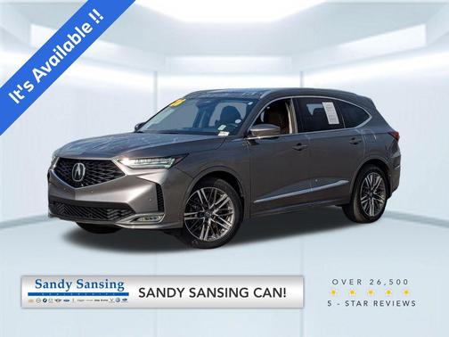 Liquid Carbon Metallic 2026 Acura MDX Advance Package