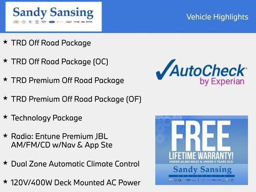 2019 Toyota Tacoma TRD Off Road
