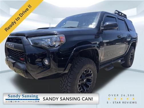 Midnight Black Metallic 2019 Toyota 4Runner TRD Pro