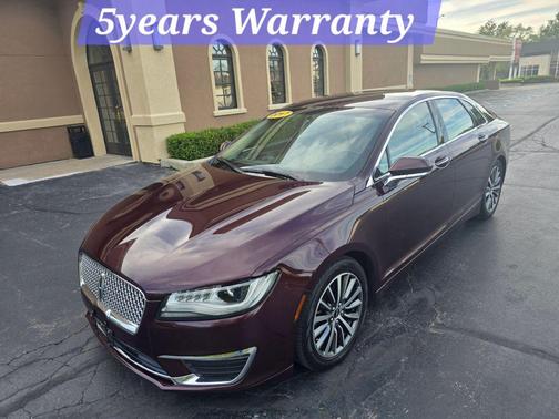 Burgundy 2017 Lincoln MKZ Premiere