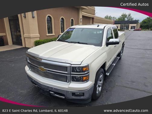 White 2014 Chevrolet Silverado 1500 LTZ