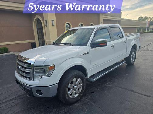 White 2013 Ford F-150 Lariat